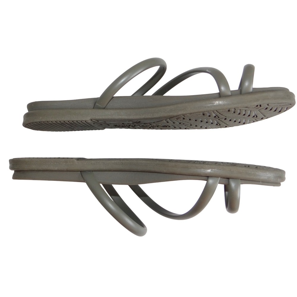 Toe Sandals Slate Grey Recovery Flip Flops‎ Womens Size 7 - Picture 2 of 7